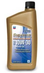 Chevron Supreme High Mileage Motor Oils